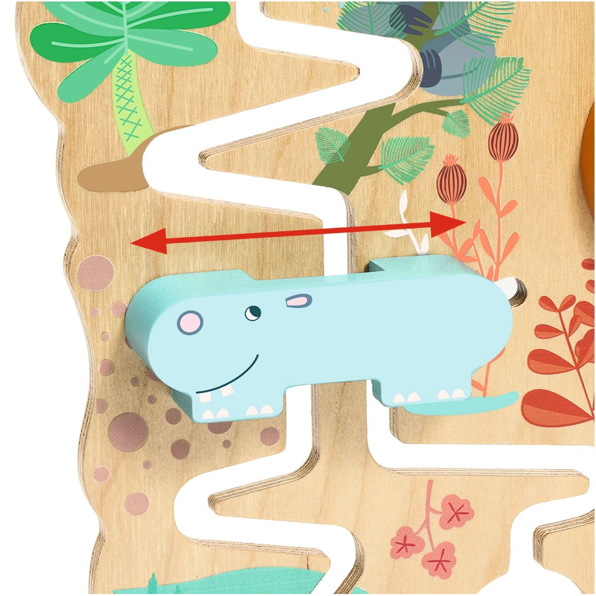 Djeco Motoriklek, Cascadou - baby labyrint