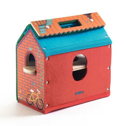 Djeco SoftiHouse med figurer