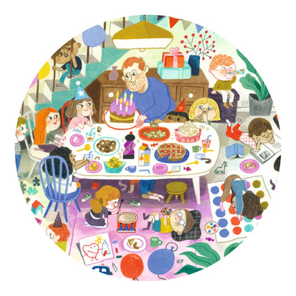 Djeco Observationspussel, Födelsedag - 54 bitar