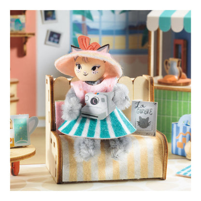 Djeco Mi House, Miniatyruniversum i väska - Mia