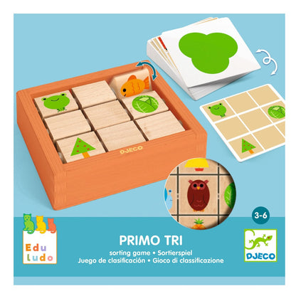 Djeco Spel, Primo-Tri - Sorteringsspel