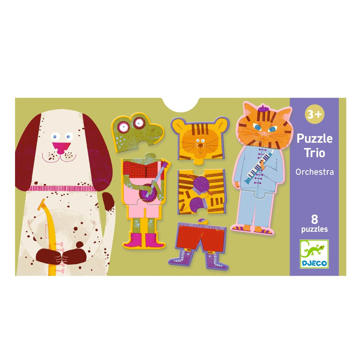 Djeco pusseltrio, Orkestern