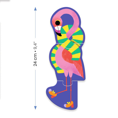 Djeco pusseltrio, Djungeln