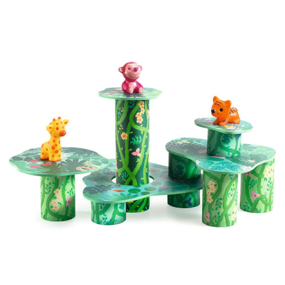 Djeco TopianiTube, bygg och lek - från 18 mån.