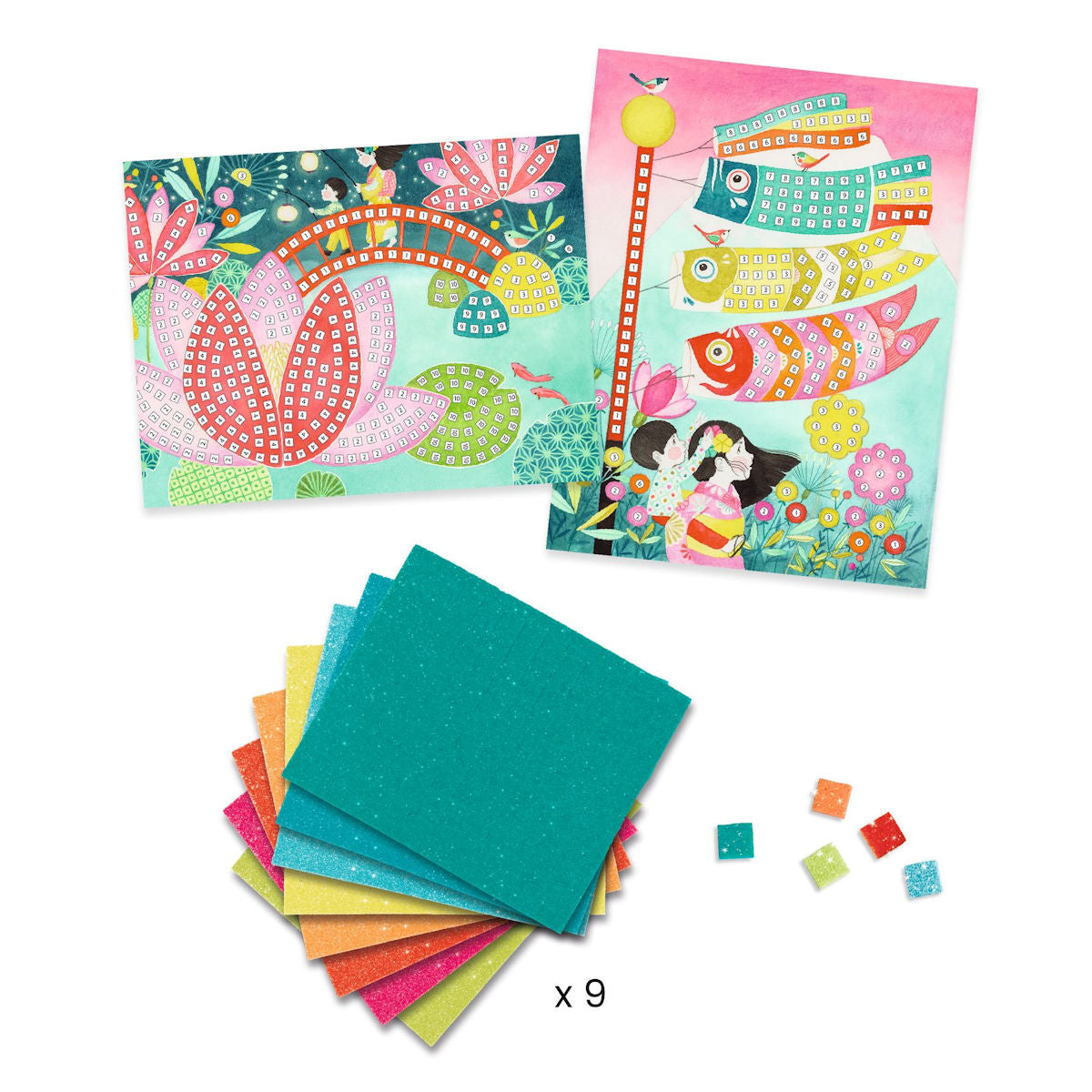 Djeco kreativ mosaik, Kyoto