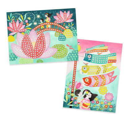 Djeco Kreativt aktivitetset, Fluffiga djur