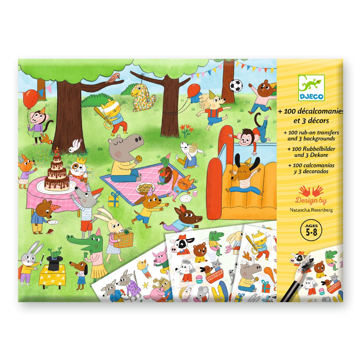 Djeco gnuggisar, Party time