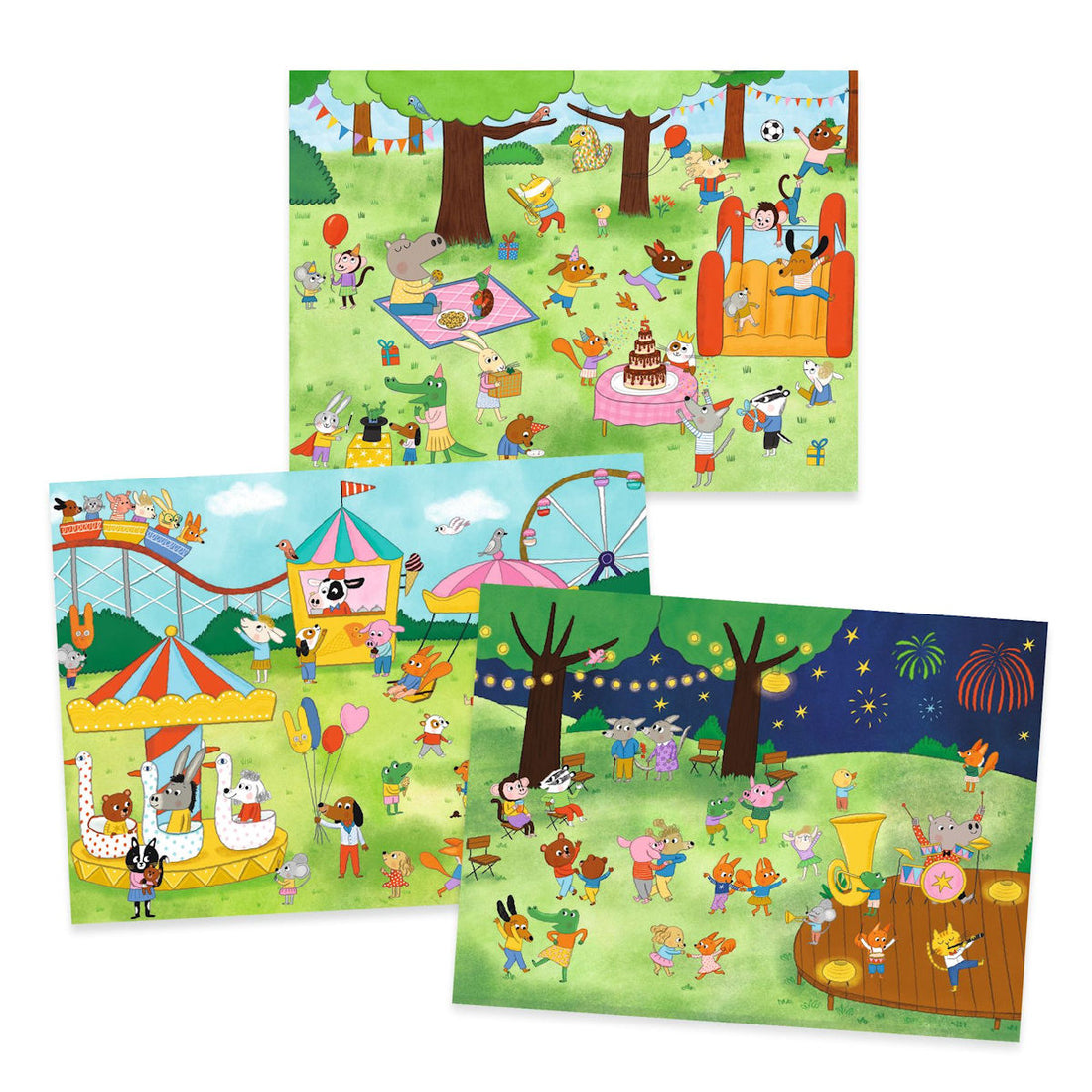 Djeco gnuggisar, Party time