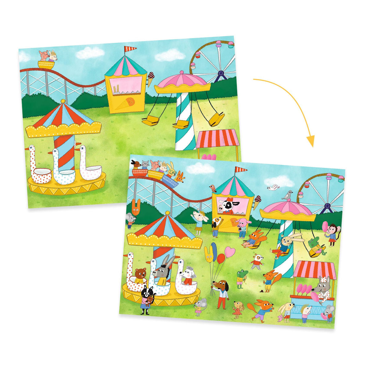 Djeco gnuggisar, Party time