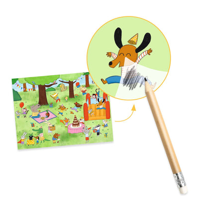 Djeco gnuggisar, Party time