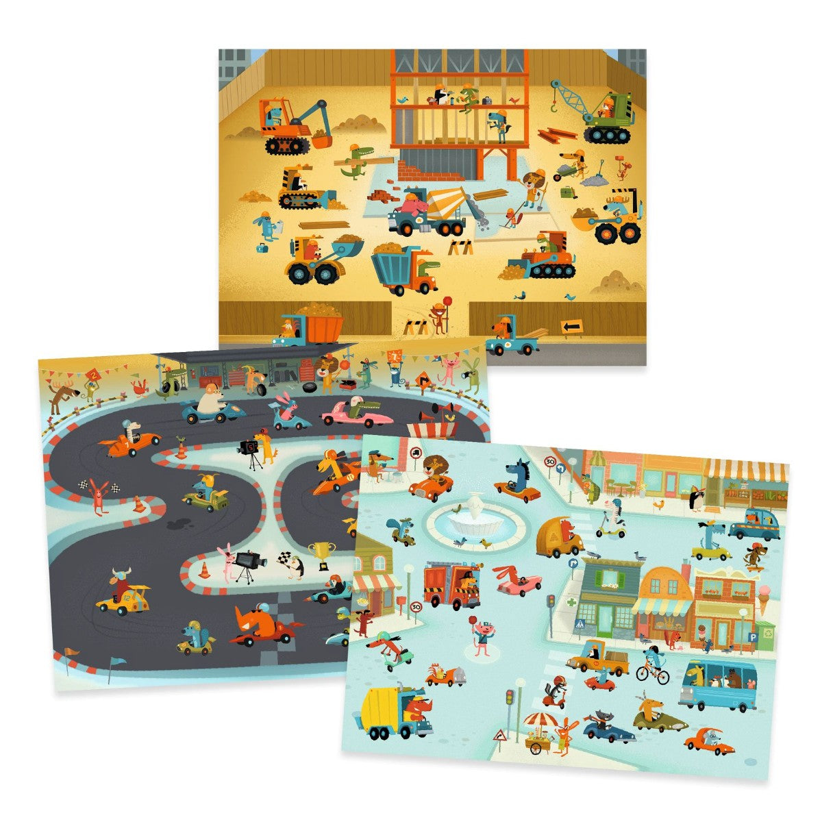 Djeco gnuggisar, Asfalt