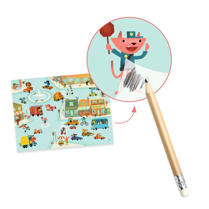 Djeco gnuggisar, Asfalt