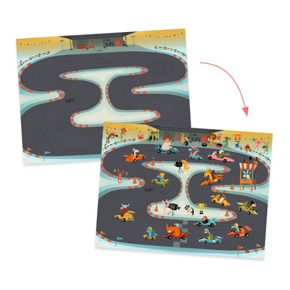 Djeco gnuggisar, Asfalt