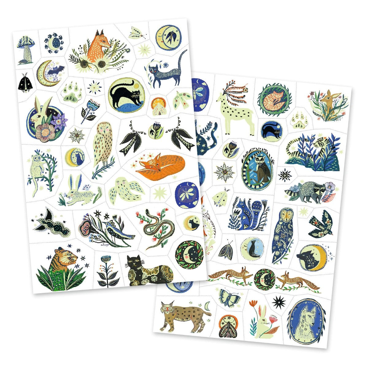 Djeco tatueringar, Nattens reflektioner