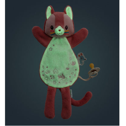 Lilliputiens Jeannie snuttefilt, självlysande