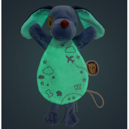 Lilliputiens Jules snuttefilt, självlysande