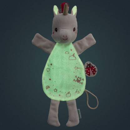 Lilliputiens Lena snuttefilt, självlysande