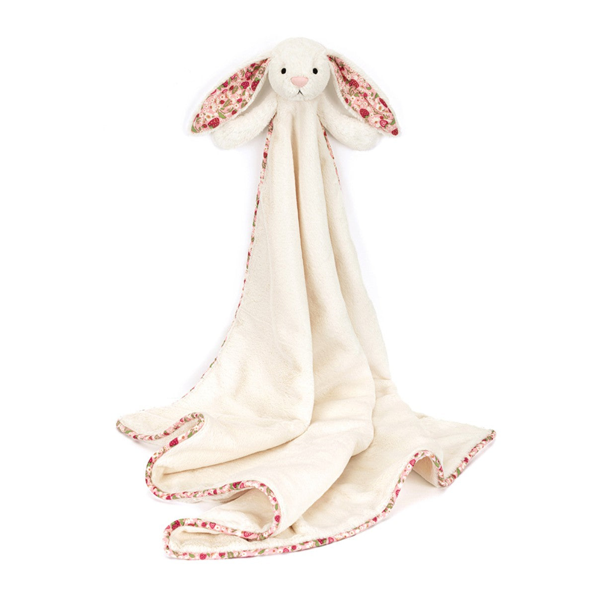 Baby Jellycat filt, Bashful kanin, Mimi Strawberry - 56 cm