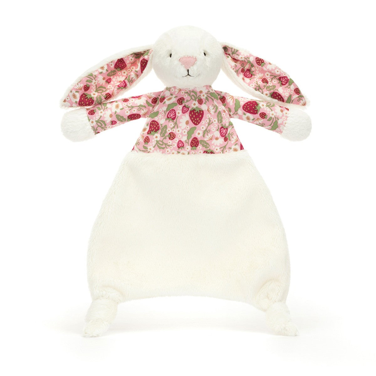 Baby Jellycat snuttefilt, Bashful kanin - Mimi Strawberry