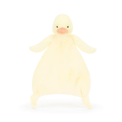 Baby Jellycat gosedjur, Bashful snuttefilt - Anka