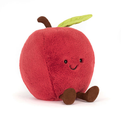 Jellycat gosedjur, Amuseables Food, Äpple - 16 cm
