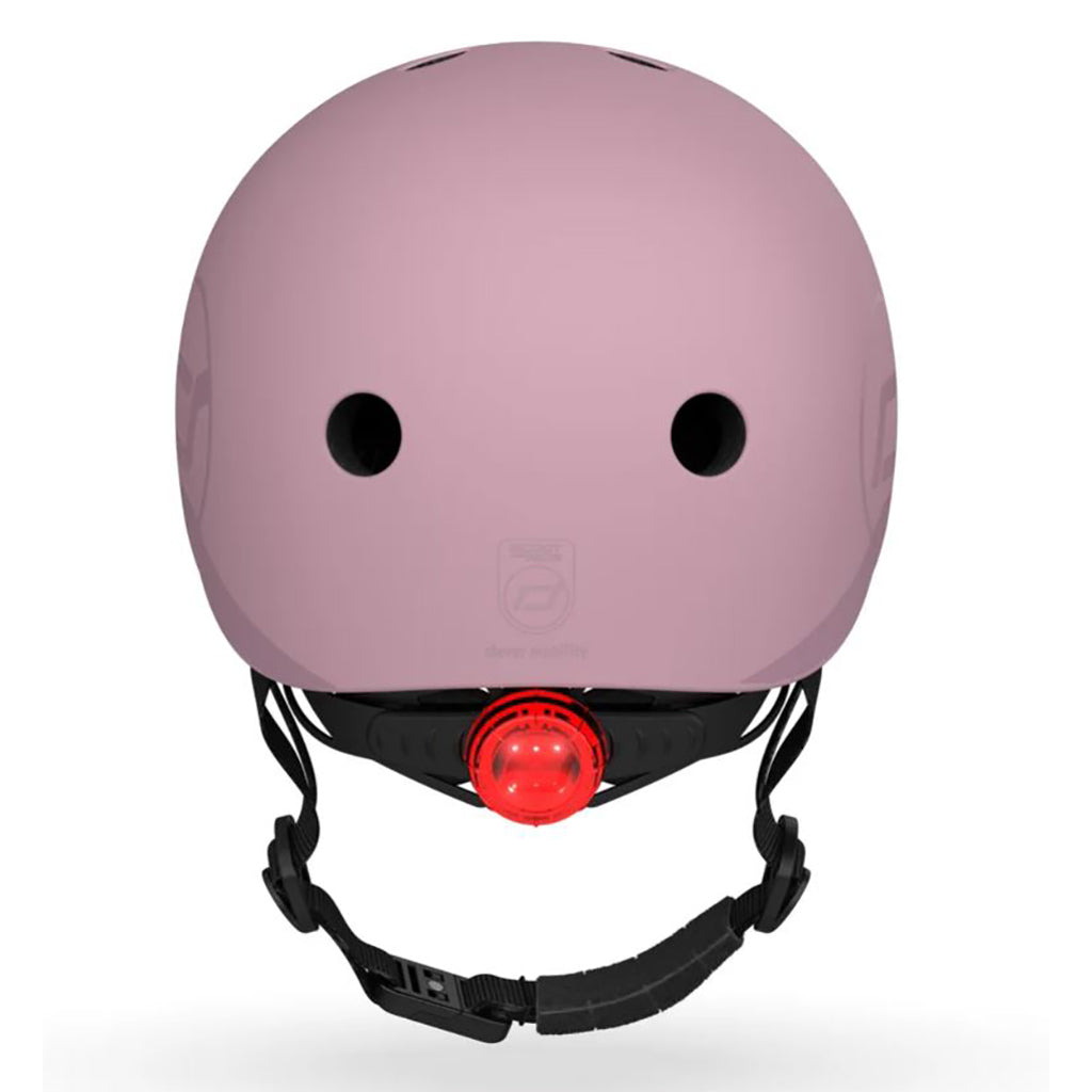 Scoot and Ride cykelhjälm, Wildberry - Flera storlekar