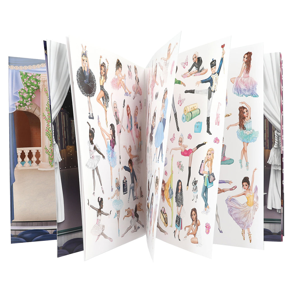 TopModel Klistermärkesbok, Balett