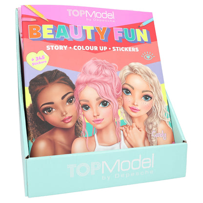 TopModel Målarbok, Beauty Fun