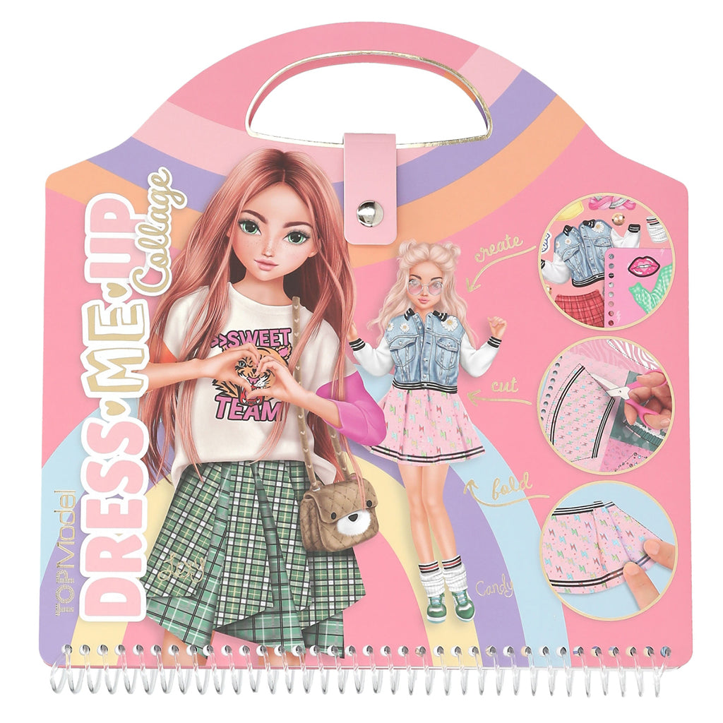 TopModel Dress Me Up collage bog