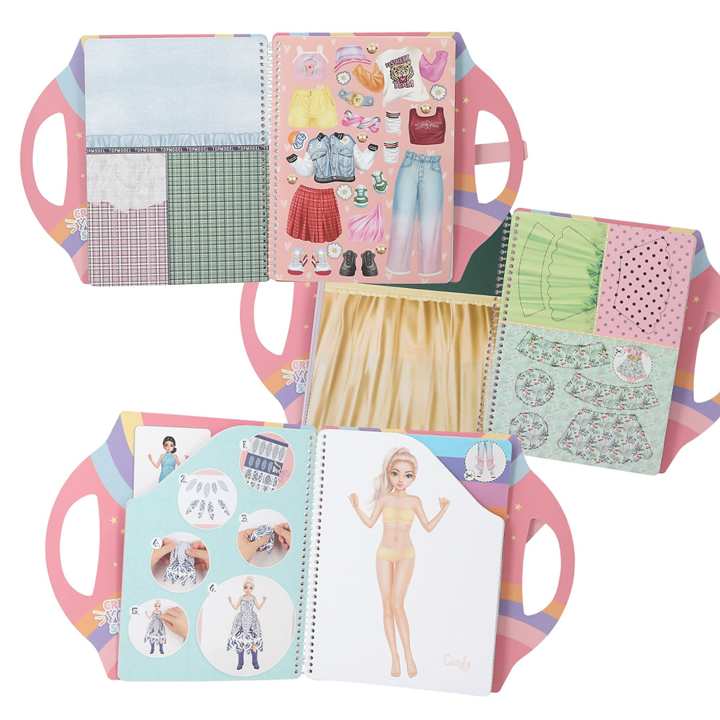 TopModel Dress Me Up collagebok