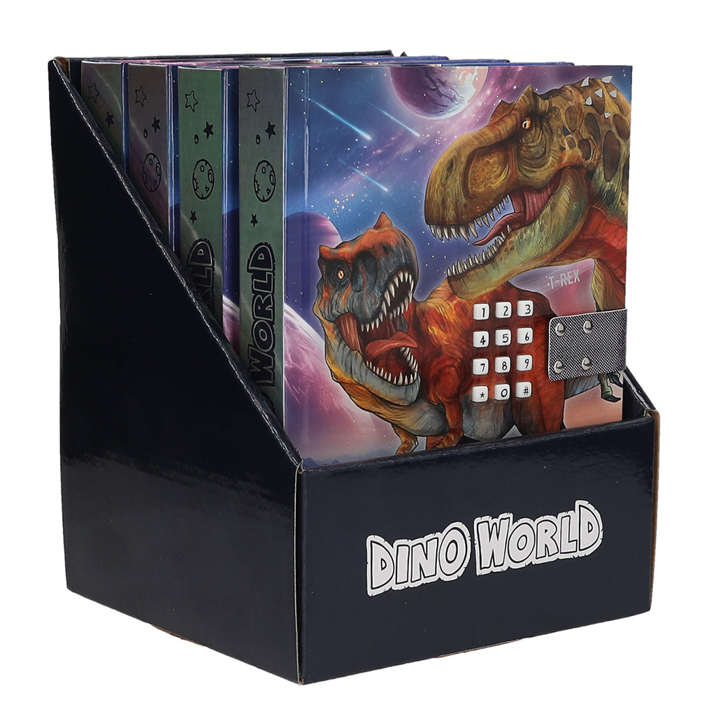 Dino World Dagbok med kod och ljud