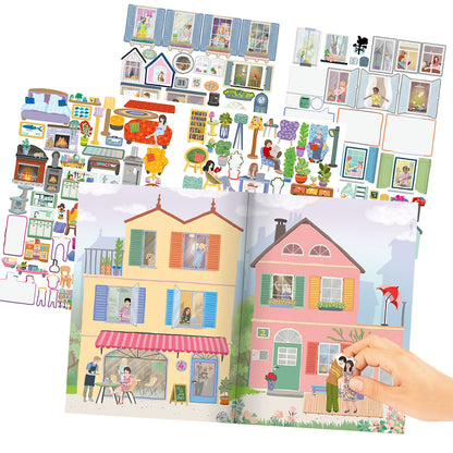 Skapa ditt Sweet Home, Klistermärkesbok