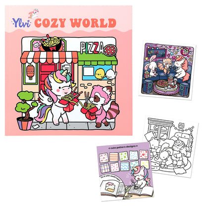 Ylvi Cozy world målarbok