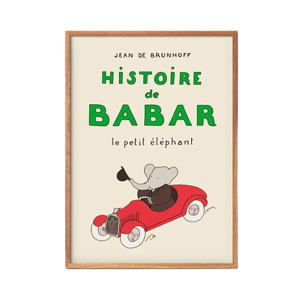 Babar affisch, Historien om Babar - flera storlekar