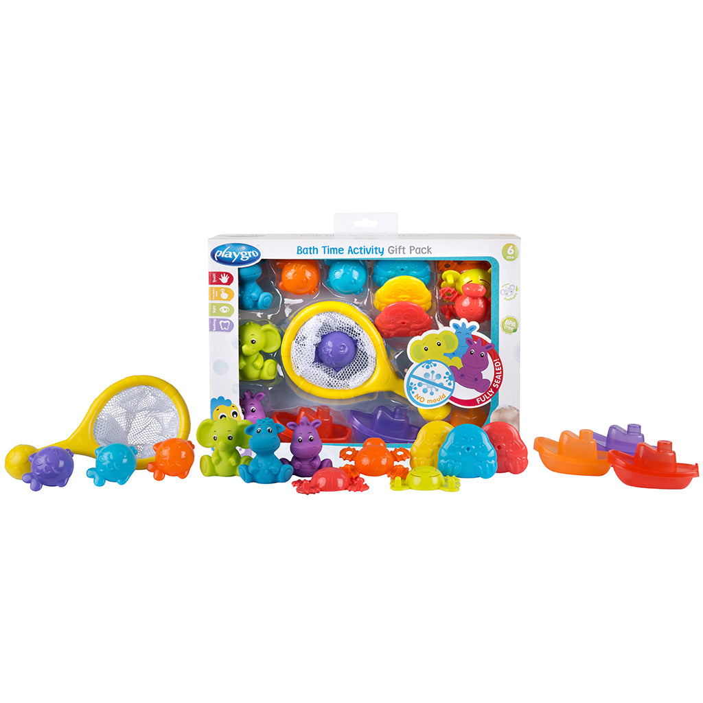 Playgro badleksaker, presentask