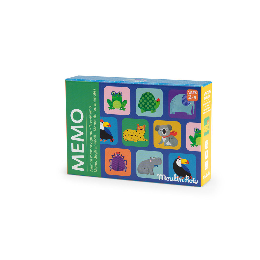 Moulin Roty - Spel - Memoryspel - Djur - Les Toupitis