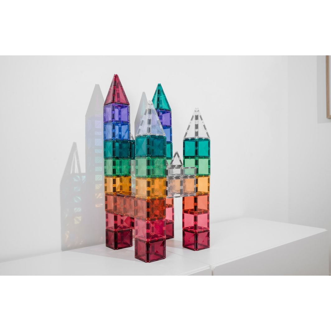 CONNETIX Connetix Square Pack - magnetset 40 delar - pastell