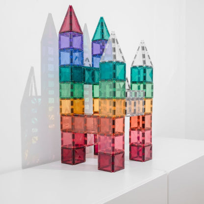 CONNETIX Connetix Square Pack - magnetset 40 delar - pastell