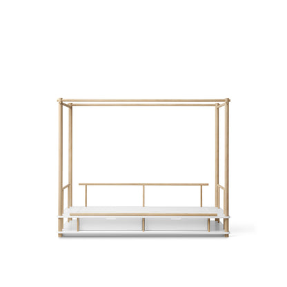 Oliver Furniture, Camp Himmelsäng – Vit/Ek