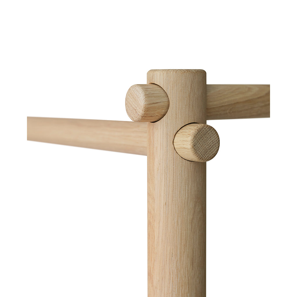 Oliver Furniture, Camp Himmelsäng – Vit/Ek