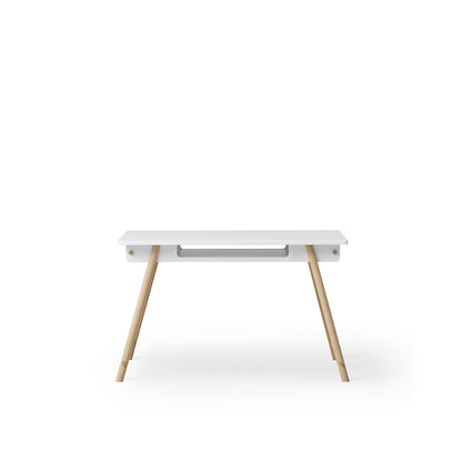 Oliver Furniture, Camp junior skrivebord - Hvid / Eg