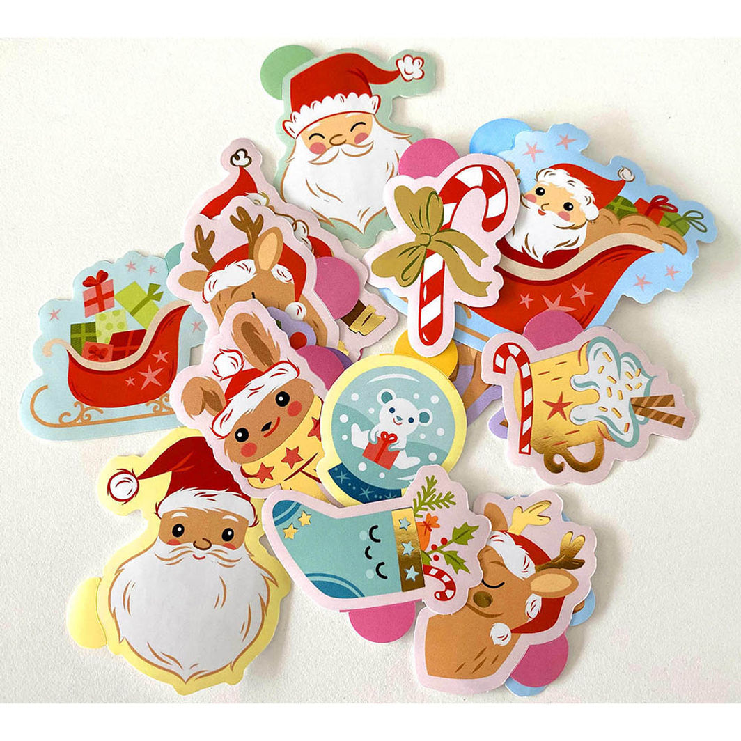 Auzou - Mina första klistermärken - Jul