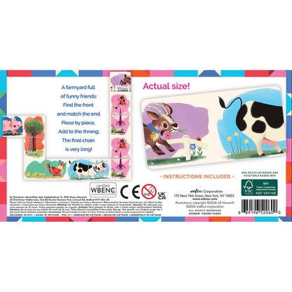 eeBoo Spel, Domino - Bondgården