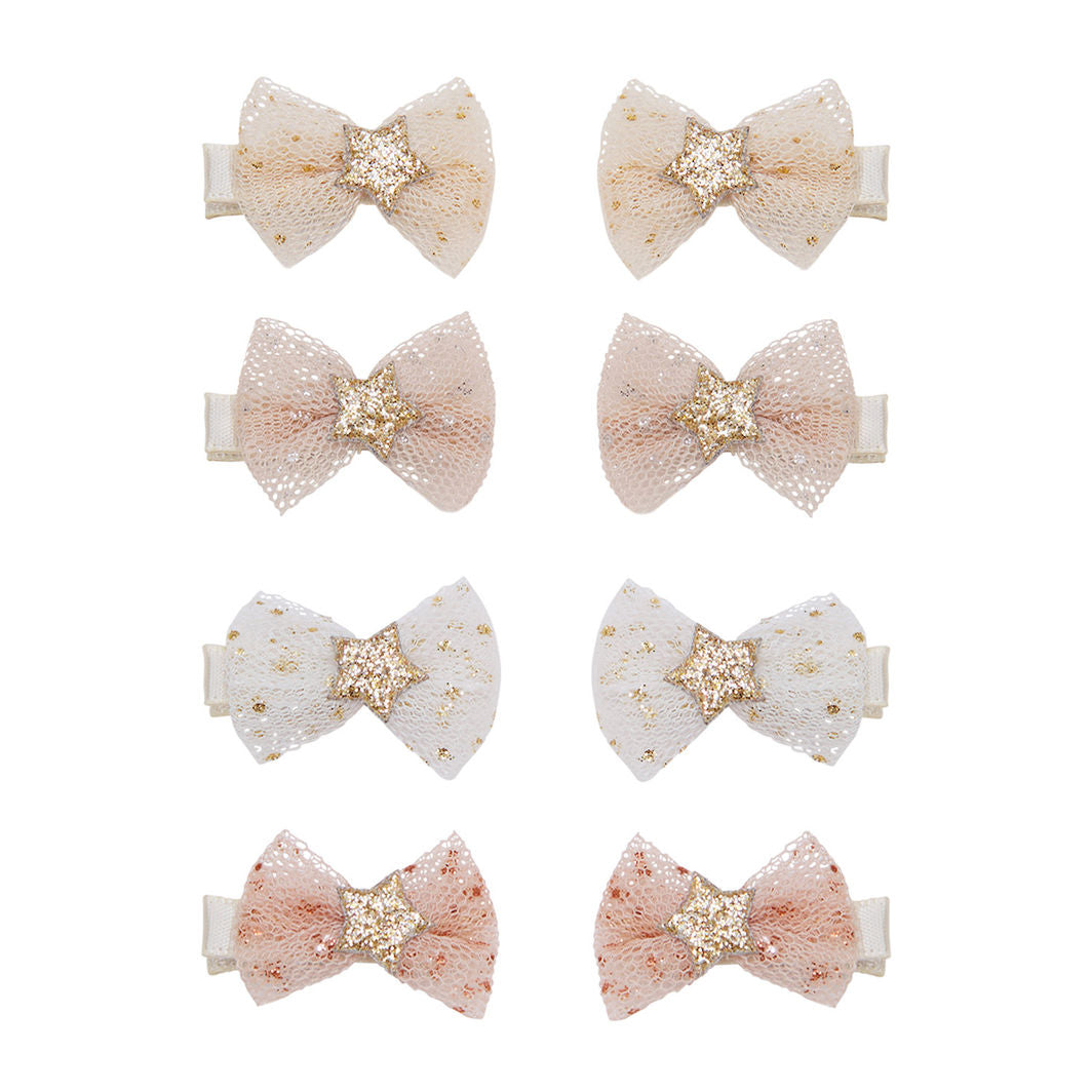 Mimi &amp; Lula 8 Hårclips - Tutu Bow