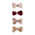 Mimi & Lula - 4 Hårclips - Glitter Velvet Bow