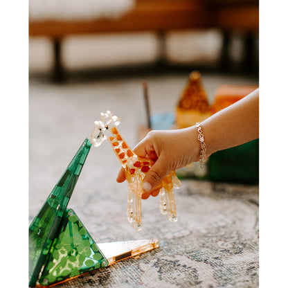 Magna-Tiles Safari Animals, Magnetiskt byggset med 25 delar