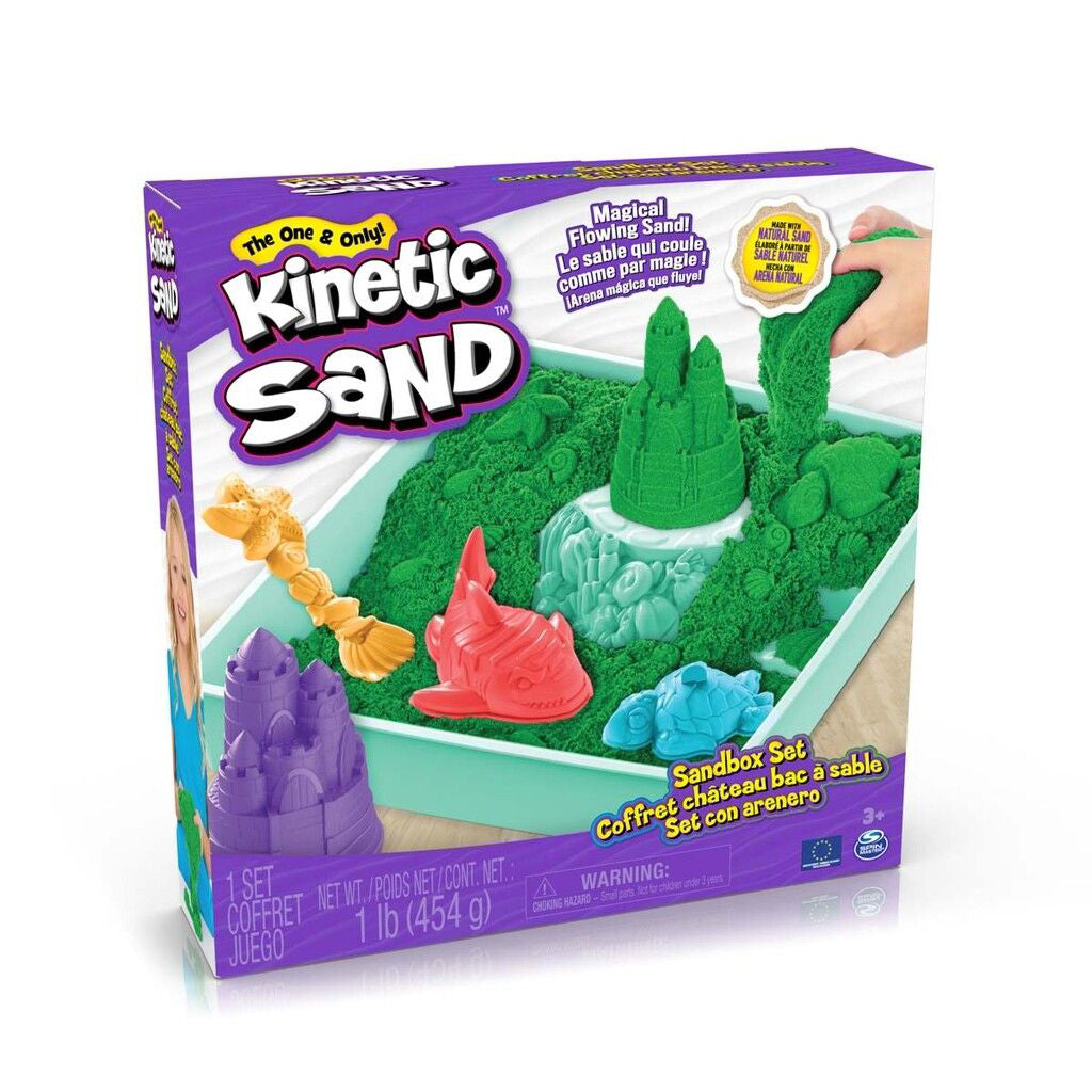 Kinetic Sand, Sandlådeset - Grön