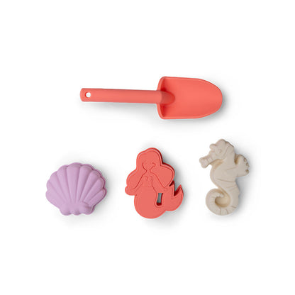 Swim Essentials, Sandsæt 5 delar silikon - Shell Tastic