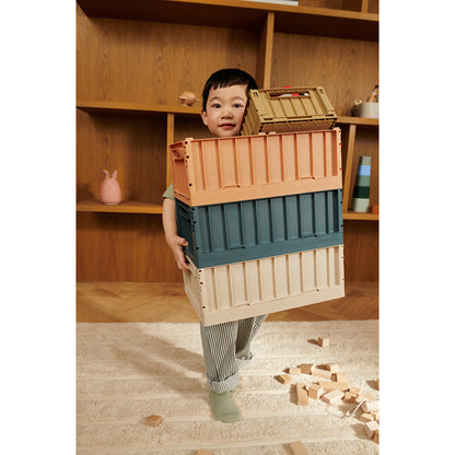 Liewood Weston vikbar förvaringslåda L - Tuscany rose