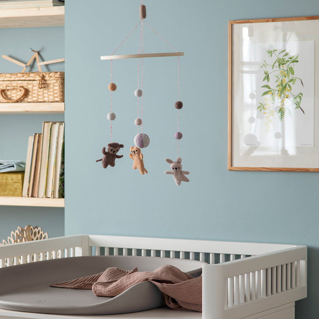 Sebra skötbädd, Jetty beige